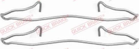 QUICK BRAKE 109-1057 — Zestaw akcesoriów, klocki hamulcowe