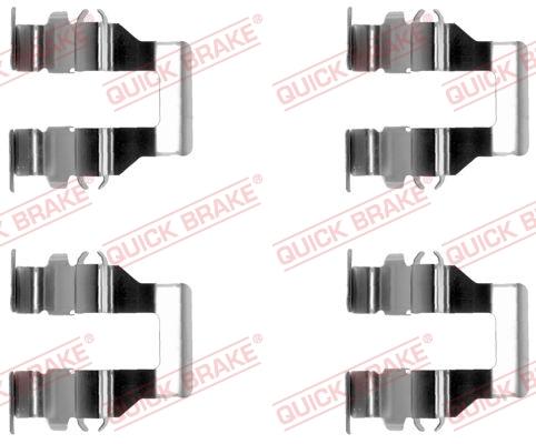 QUICK BRAKE 1091199 — Zestaw akcesoriów, klocki hamulcowe