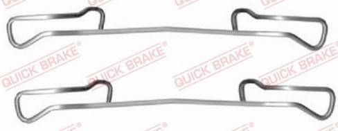 QUICK BRAKE 1091150 — Zestaw akcesoriów, klocki hamulcowe