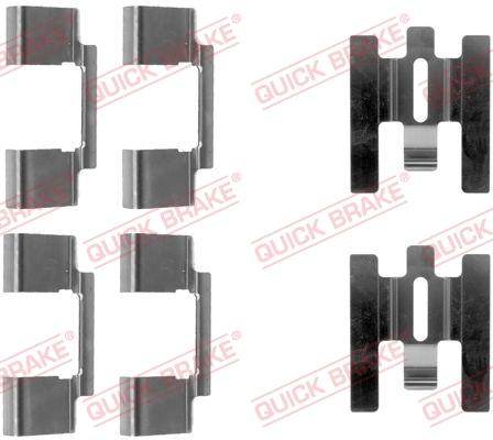 QUICK BRAKE 1091160 — Zestaw akcesoriów, klocki hamulcowe