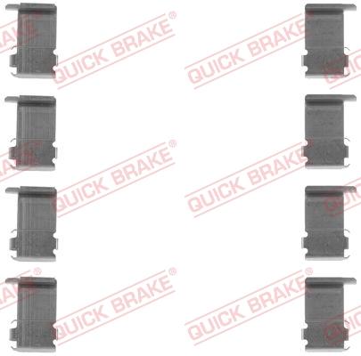QUICK BRAKE 1091162 — Zestaw akcesoriów, klocki hamulcowe