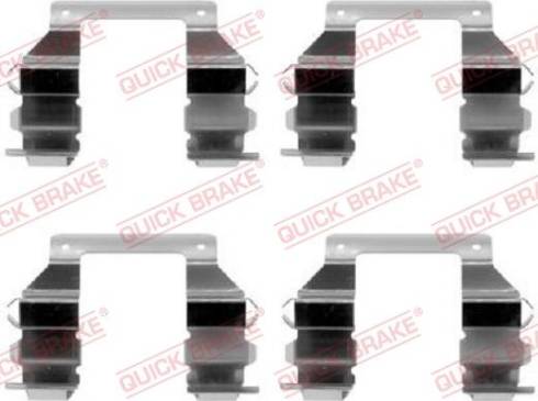 QUICK BRAKE 1091103 - Zestaw montażowy klocka hamulcowego