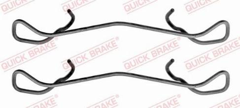 QUICK BRAKE 1091189 — Zestaw akcesoriów, klocki hamulcowe