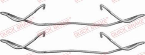 QUICK BRAKE 1091180 — Zestaw akcesoriów, klocki hamulcowe