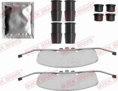 QUICK BRAKE 1091846 - Zestaw montażowy klocka hamulcowego