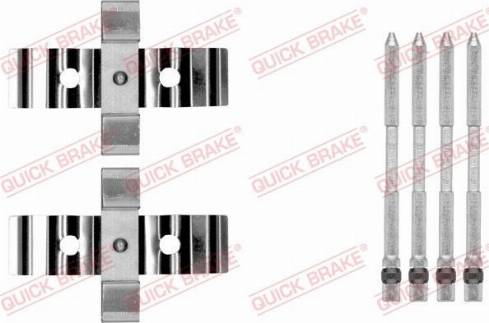 QUICK BRAKE 1091848 — Zestaw akcesoriów, klocki hamulcowe