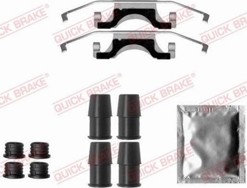 QUICK BRAKE 1091843 - Zestaw montażowy klocka hamulcowego