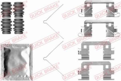 QUICK BRAKE 1091811 - ZESTAW INSTAL.KLOCKOW HAM.-P-JAZZ 08-