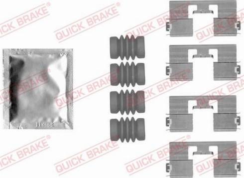 QUICK BRAKE 1091818 — Zestaw akcesoriów, klocki hamulcowe