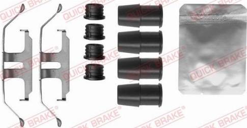 QUICK BRAKE 1091884 - ZESTAW INST. KLOCKÓW HAM. BMW T. 1-3-4 1.6-3.0 10-