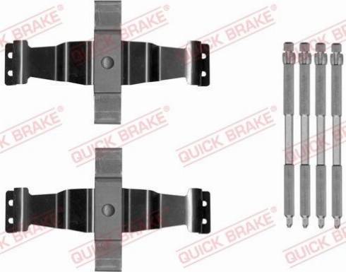 QUICK BRAKE 1091886 — Zestaw akcesoriów, klocki hamulcowe