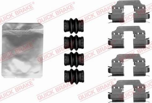 QUICK BRAKE 1091881 - ZESTAW INST. KLOCKÓW HAM. DB T. W176-W246-C117-R172 11-