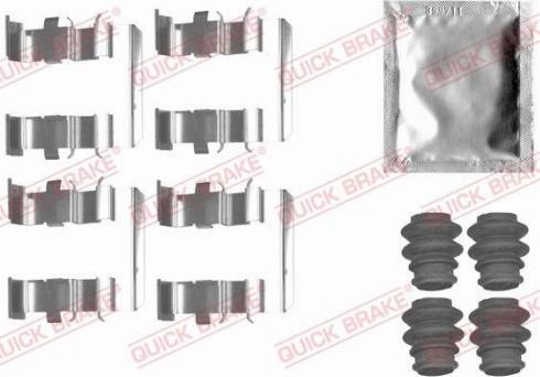 QUICK BRAKE 1091831 — Zestaw akcesoriów, klocki hamulcowe
