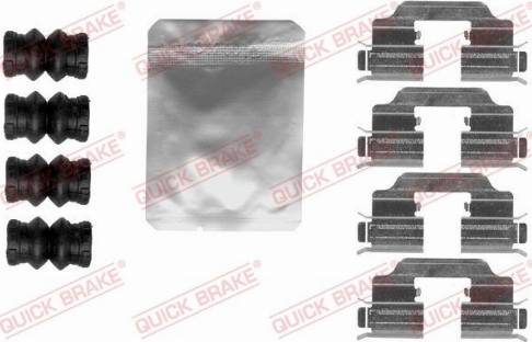 QUICK BRAKE 1091832 — Zestaw akcesoriów, klocki hamulcowe