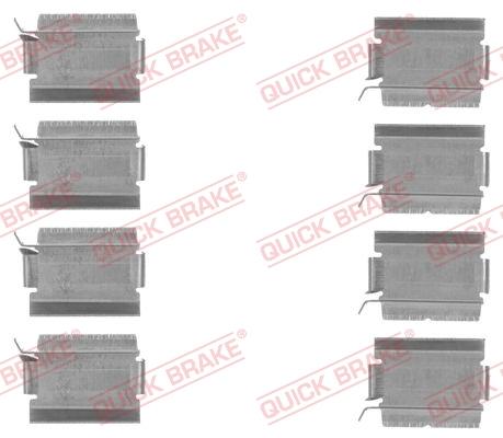 QUICK BRAKE 1091820 — Zestaw akcesoriów, klocki hamulcowe