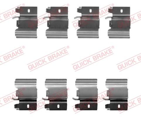 QUICK BRAKE 109-1823 - ZESTAW INSTAL.KLOCKOW HAM.-T-BMW 5