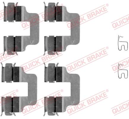 QUICK BRAKE 1091245 — Zestaw akcesoriów, klocki hamulcowe