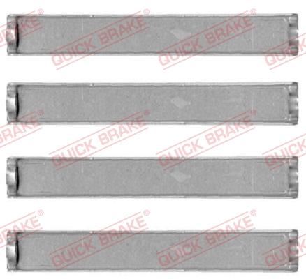 QUICK BRAKE 1091284 — Zestaw akcesoriów, klocki hamulcowe