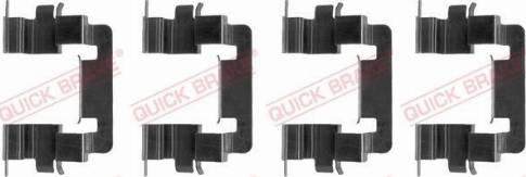 QUICK BRAKE 1091278 — Zestaw akcesoriów, klocki hamulcowe