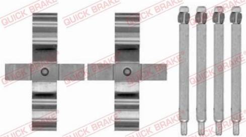 QUICK BRAKE 1091794 — Zestaw akcesoriów, klocki hamulcowe