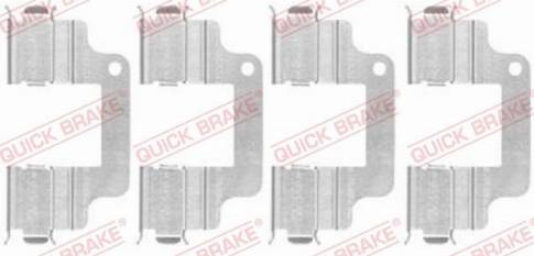 QUICK BRAKE 1091740 — Zestaw akcesoriów, klocki hamulcowe