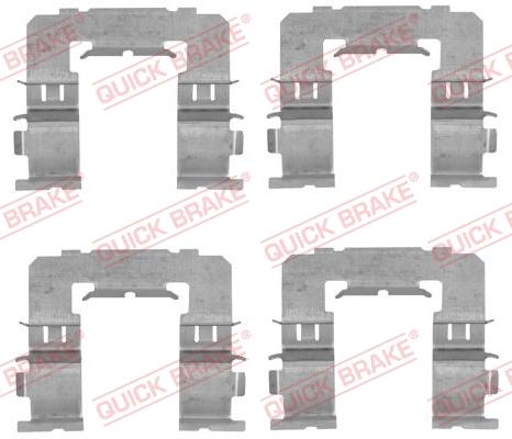 QUICK BRAKE 1091742 — Zestaw akcesoriów, klocki hamulcowe