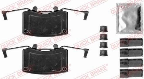 QUICK BRAKE 1091787 — Zestaw akcesoriów, klocki hamulcowe