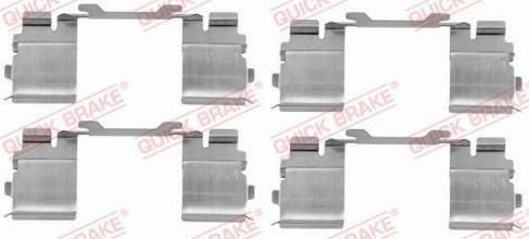 QUICK BRAKE 1091730 — Zestaw akcesoriów, klocki hamulcowe