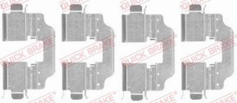 QUICK BRAKE 1091773 — Zestaw akcesoriów, klocki hamulcowe