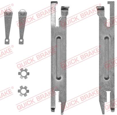 QUICK BRAKE 105 53 004 — Zestaw nastawiacza, hamulec bębnowy