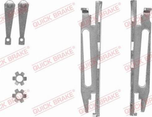 QUICK BRAKE 105 53 001 — Regulacja, hamulec bębnowy