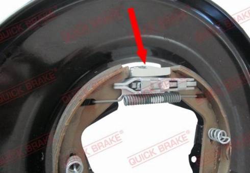 QUICK BRAKE 105-0481 - SPRĘŻYNY SZCZĘK HAM. VOLVO C70- S60- S70- S80- V70 II- XC70 98-