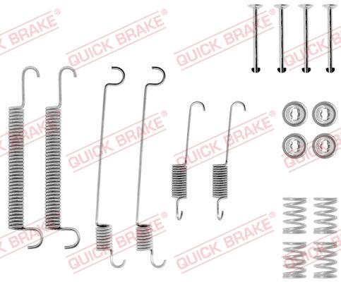 QUICK BRAKE 1050547 — Zestaw dodatków, szczęki hamulcowe