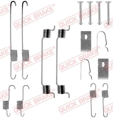 QUICK BRAKE 105-0699 — Zestaw dodatków, szczęki hamulcowe