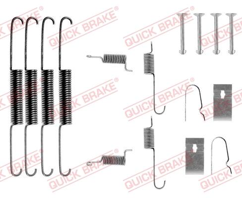 QUICK BRAKE 1050664 — Zestaw dodatków, szczęki hamulcowe