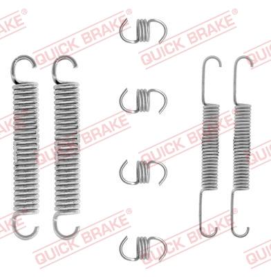 QUICK BRAKE 1050662 — Zestaw dodatków, szczęki hamulcowe