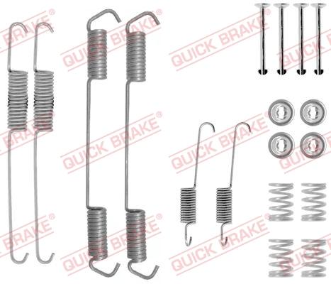 QUICK BRAKE 1050689 — Zestaw dodatków, szczęki hamulcowe