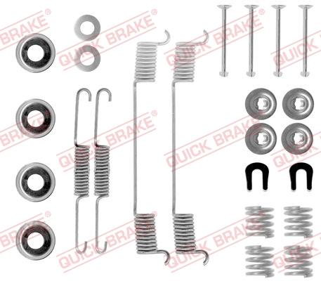 QUICK BRAKE 1050635 — Zestaw dodatków, szczęki hamulcowe