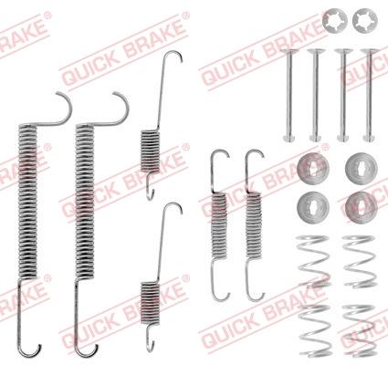 QUICK BRAKE 1050630 — Zestaw dodatków, szczęki hamulcowe