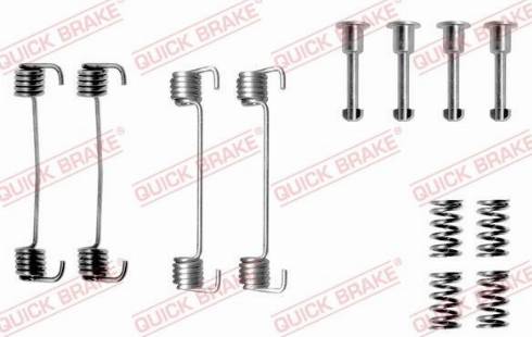 QUICK BRAKE 1050620 — Zestaw akcesoriów, szczęki hamulcowe hamulca postojowego