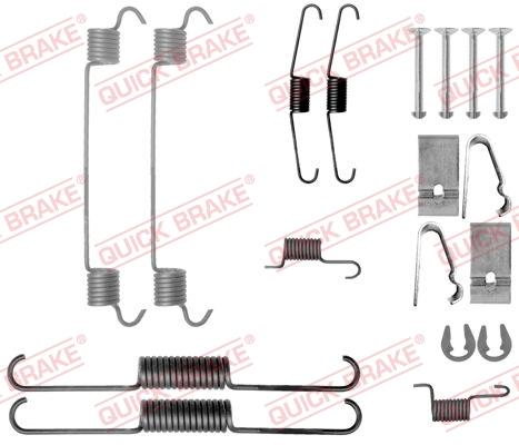 QUICK BRAKE 105-0038 — Zestaw dodatków, szczęki hamulcowe