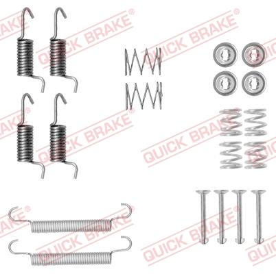 QUICK BRAKE 1050899 — Zestaw akcesoriów, szczęki hamulcowe hamulca postojowego
