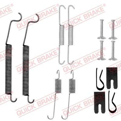 QUICK BRAKE 1050891 - SPRĘŻYNY SZCZĘK HAM. MITSUBISHI COLT 04-12