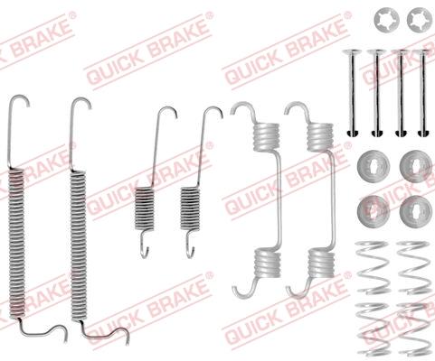 QUICK BRAKE 1050849 — Zestaw dodatków, szczęki hamulcowe