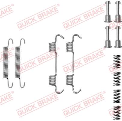 QUICK BRAKE 1050801 — Zestaw akcesoriów, szczęki hamulcowe hamulca postojowego