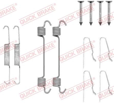 QUICK BRAKE 1050808 — Zestaw akcesoriów, szczęki hamulcowe hamulca postojowego