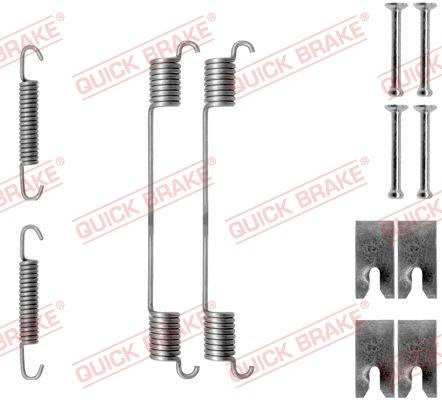 QUICK BRAKE 1050814 - SPRĘŻYNY SZCZĘK HAM. CITROEN-FORD