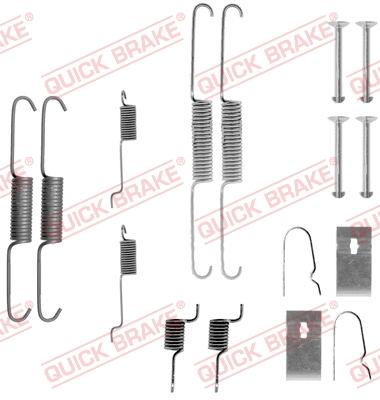 QUICK BRAKE 1050811 — Zestaw dodatków, szczęki hamulcowe