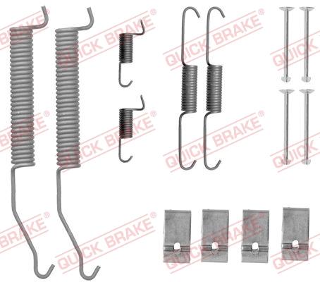 QUICK BRAKE 1050812 — Zestaw dodatków, szczęki hamulcowe
