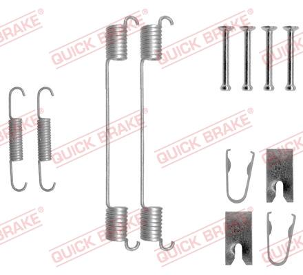 QUICK BRAKE 1050883 - SPRĘŻYNY SZCZĘK HAM. FIAT PANDA